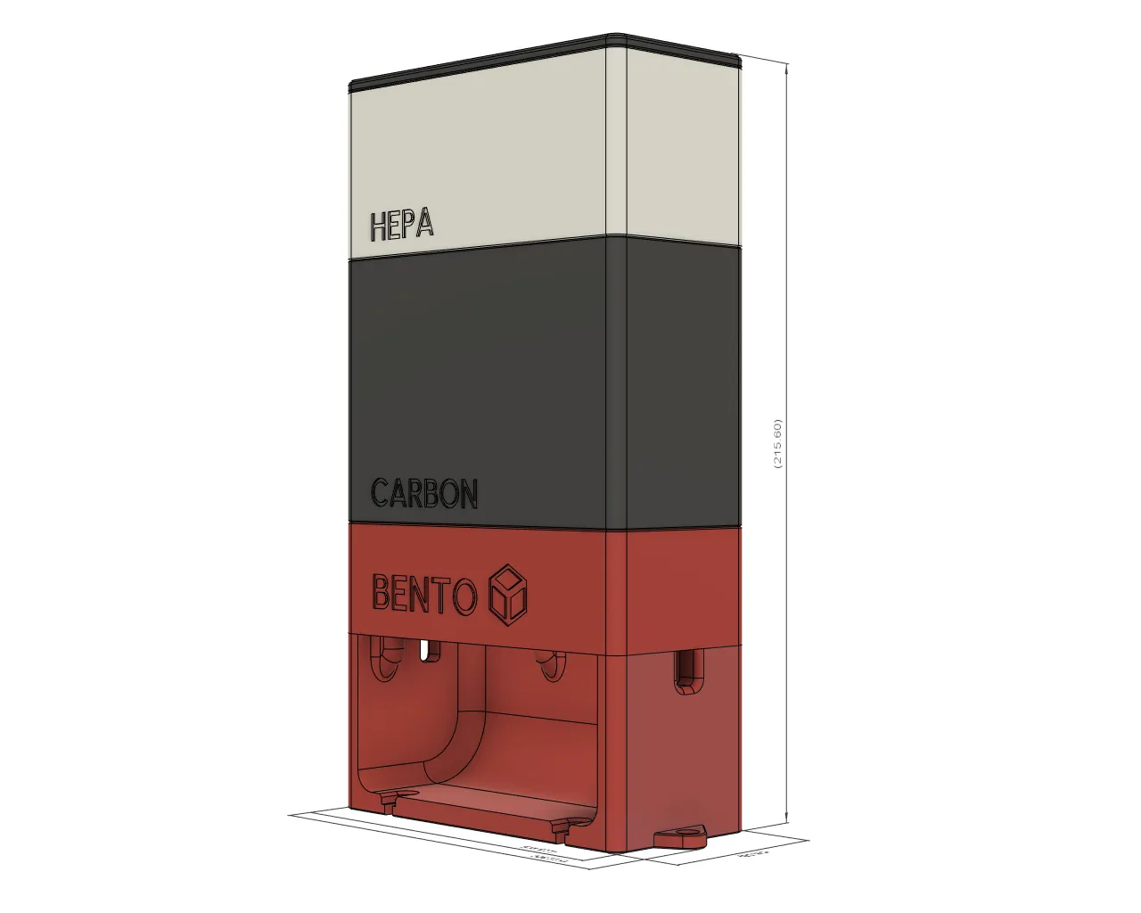 BentoBox V2.0 Activated Carbon Filter view 4