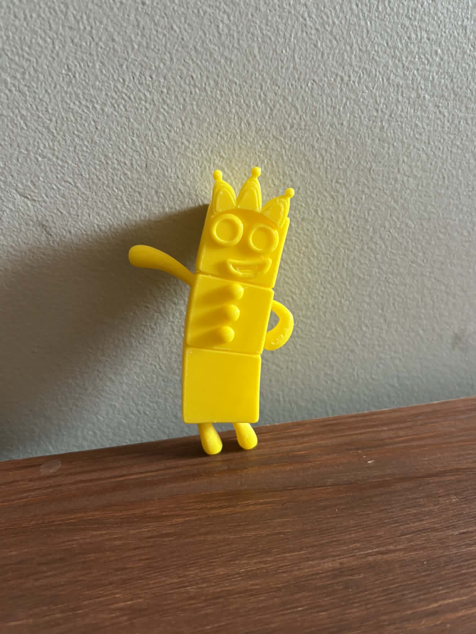 Miniatura 2 do modelo 3D Numberblock Three from Numberblocks