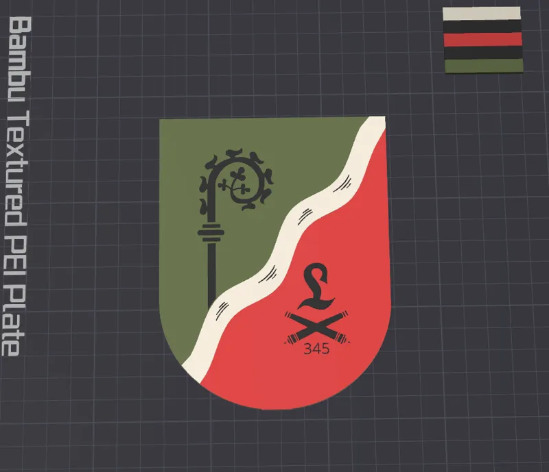 Bundeswehrwappen ArtLehrBtl345