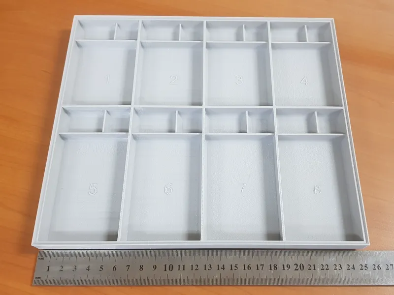 Disassembly parts tray 