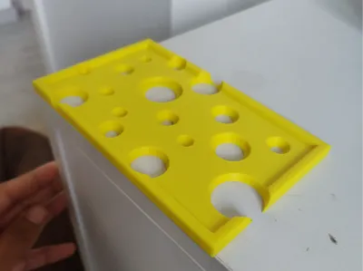 Cheese plate and coasters