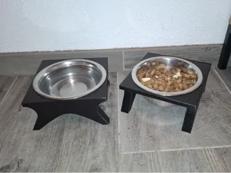 Erhöhung Fressnapf