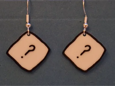 Loveless Alice Oseman earrings / keychain