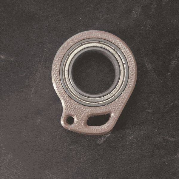 Keyrambit Keychain fidget toy ADHD 6804Z Bearing