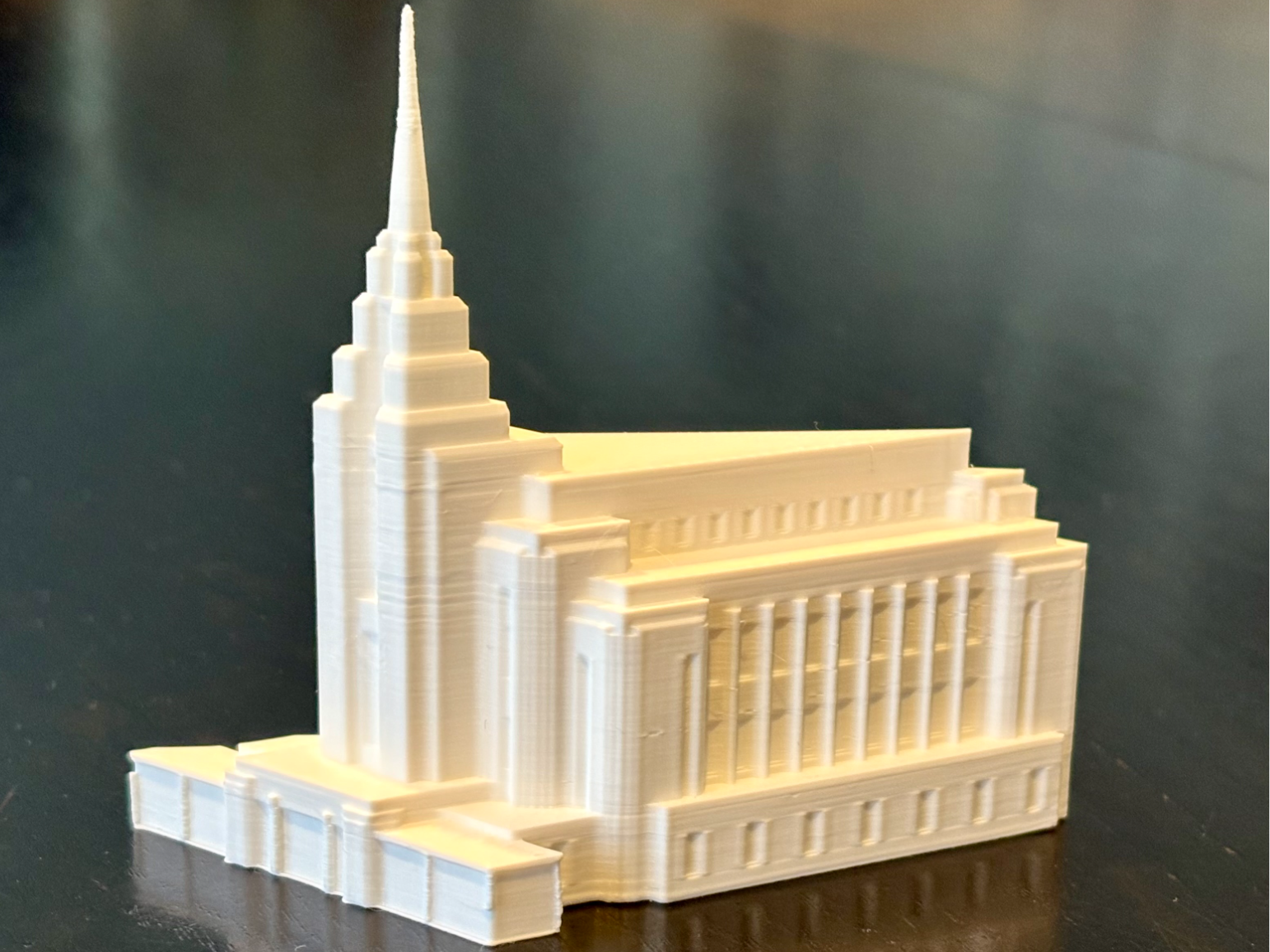 Rexburg Temple Refrigerator Magnet