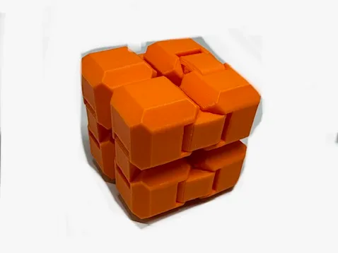infinity cube print in place 