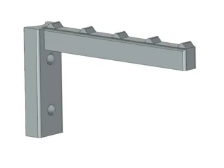 Kabelhalterung für K&M Keyboardständer