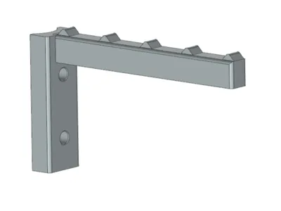 Cable holder for K&M Keyboard Stand