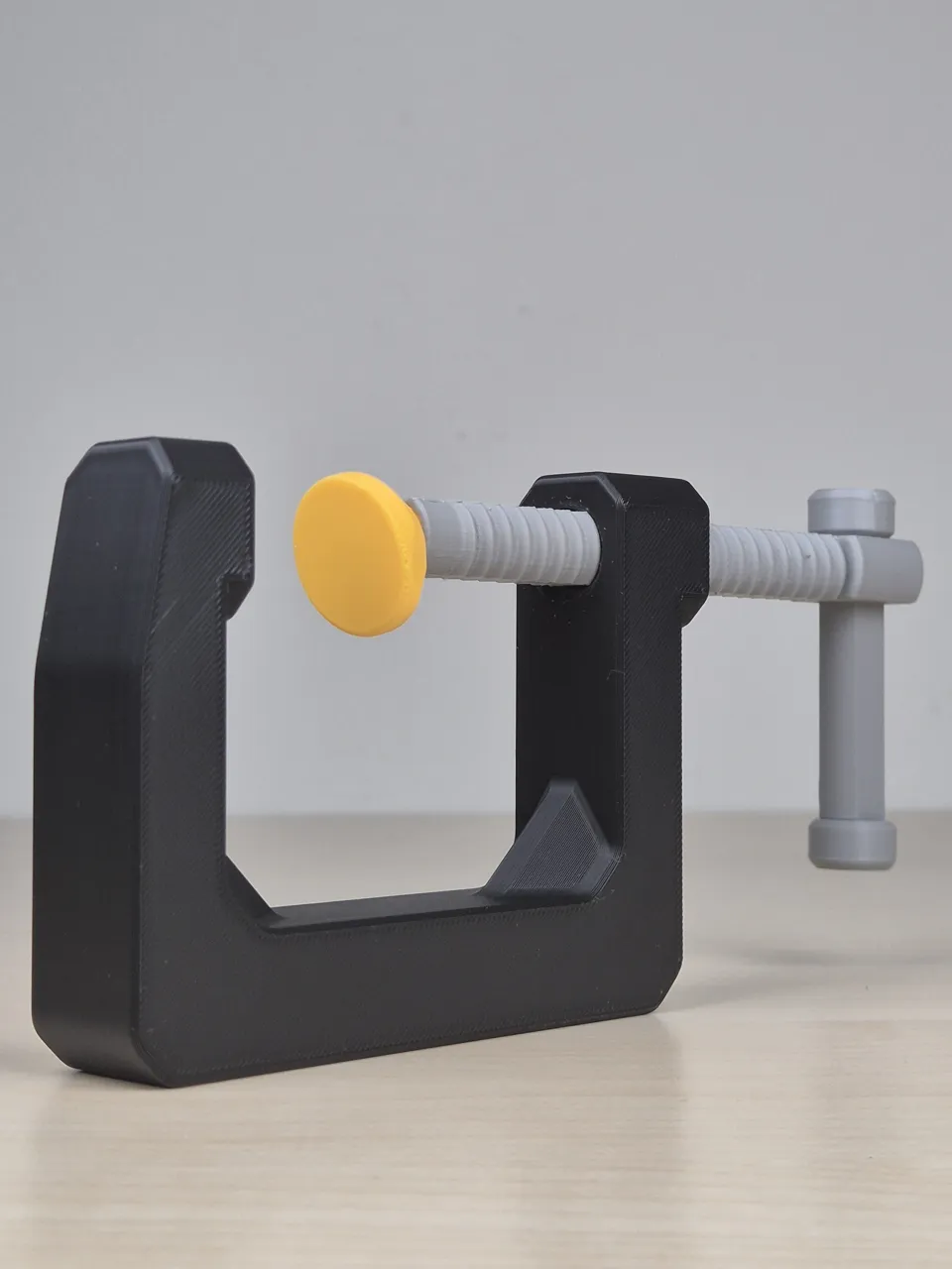 100% 3D-Printed C-Clamp view 4