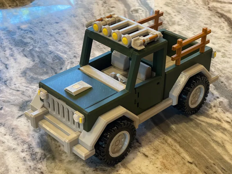 Snap Together Toy Truck