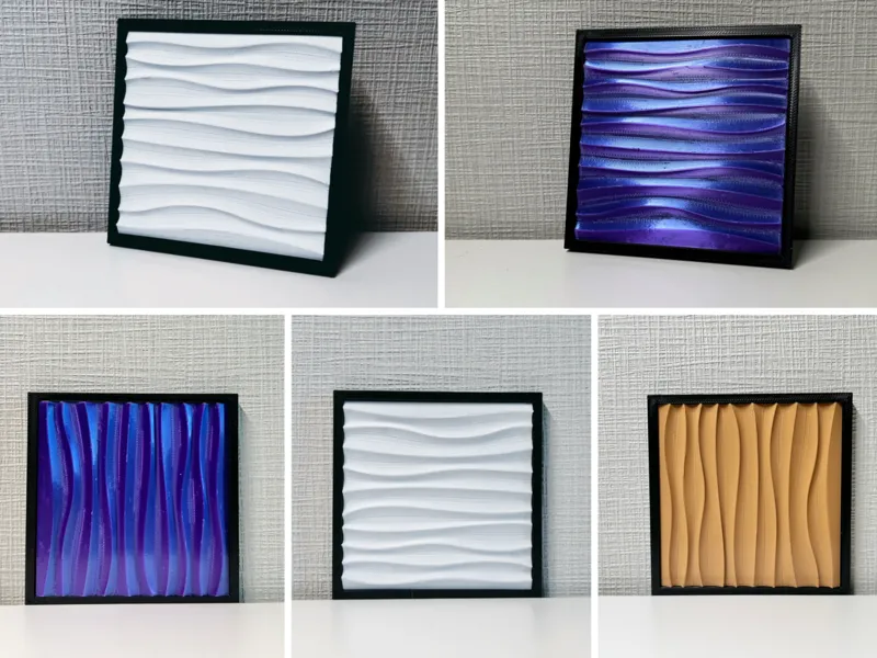 Wavy Wall Panel, Wall Decoration