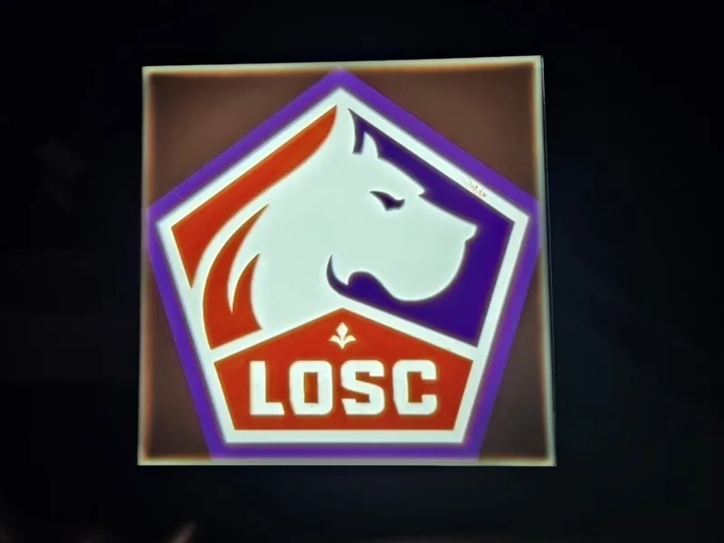 Lithophanie couleur Losc