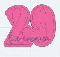 29. für immer Geschenkstecker