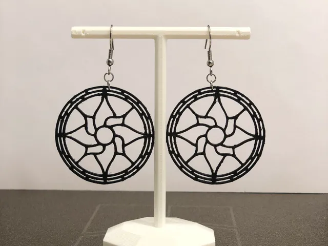 Flower earrings vol.3 no AMS, 0,4 mm nozzle