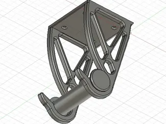 Filament holder Soporte filamento para colgar 
