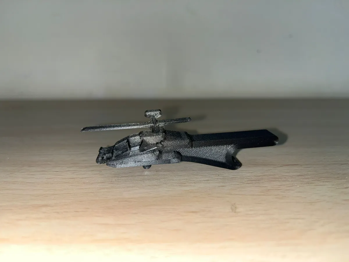 Décapsuleur hélicoptère Apache AH-64