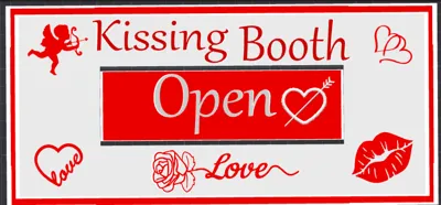 Kissing Booth Sign
