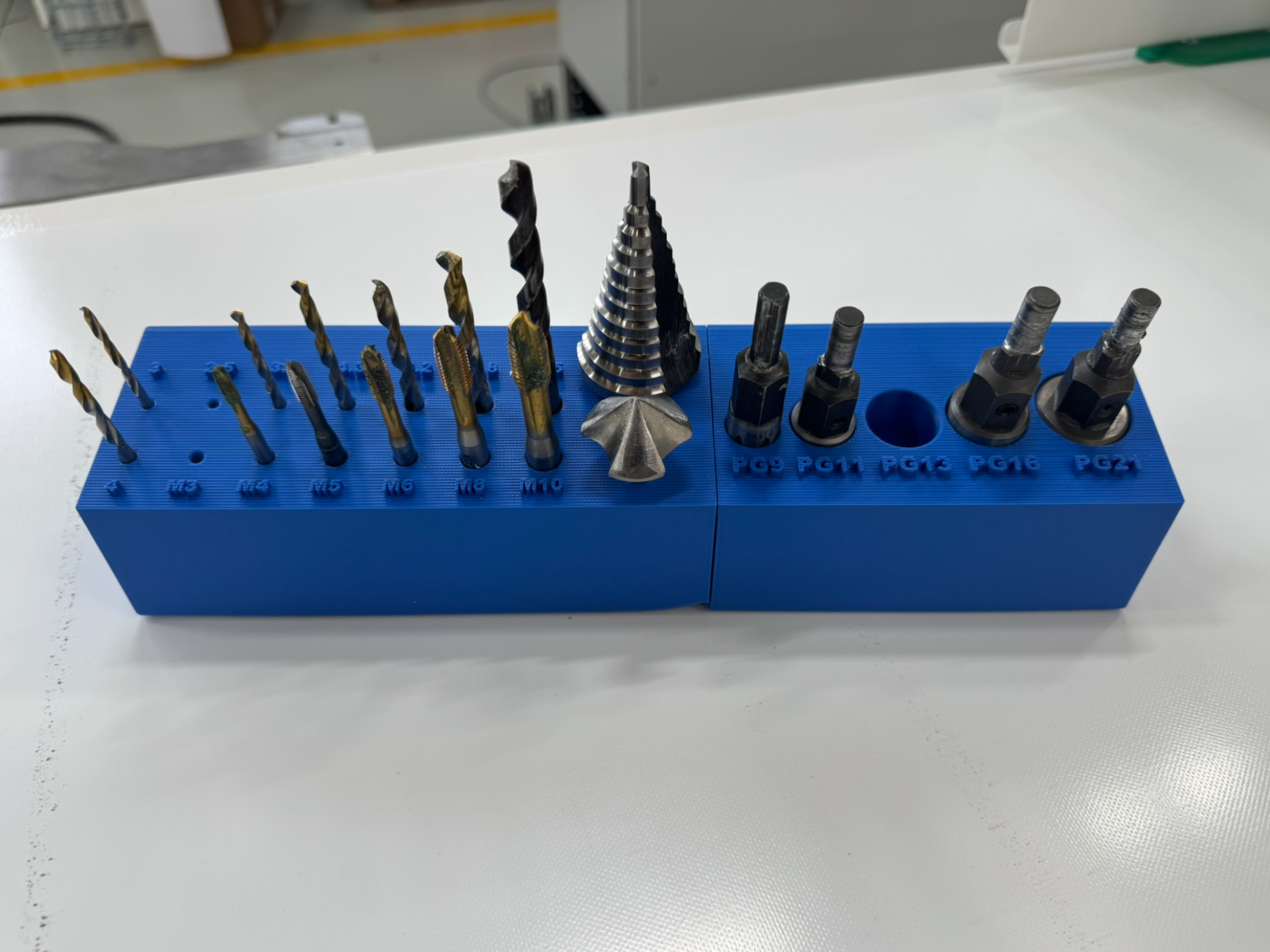 Workshop Organizer Set – Drill Bits, Taps & PG
