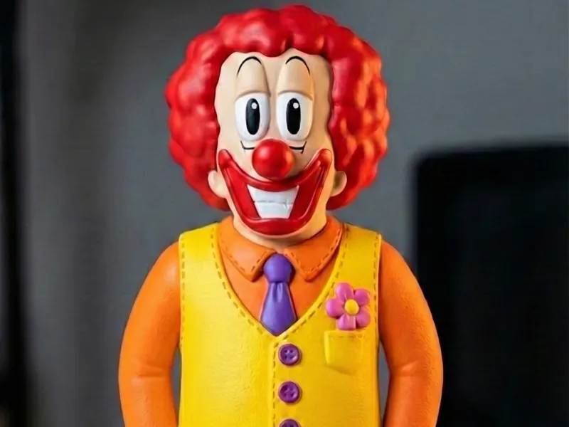 Clown Art Toy