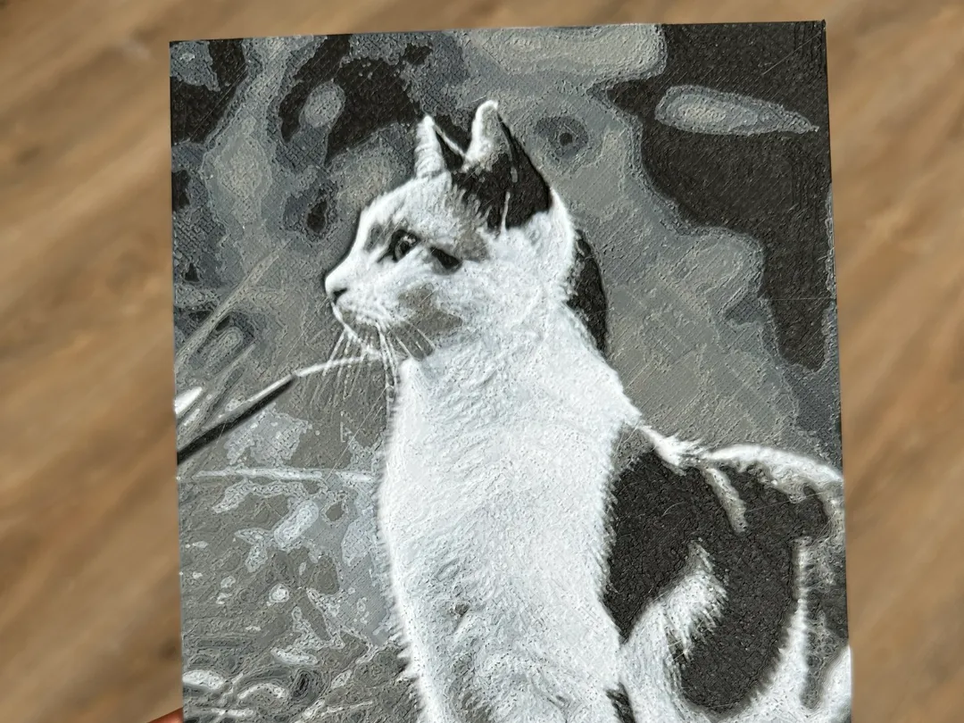 Hueforge Cat - Free 3D Print Model - MakerWorld