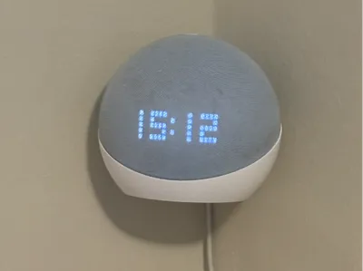 Alexa echo Dot Clock Eedtion 4 & 5 wall mount