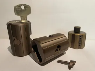 Euro Cylinder quick-change holder Sparrows-style