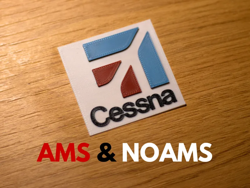 Cessna Logo Decorative Plaque - NoAMS & AMS