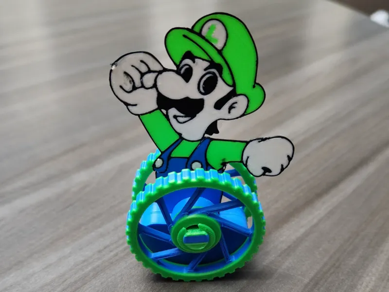 Luigi - Mario Self Balancing Toy
