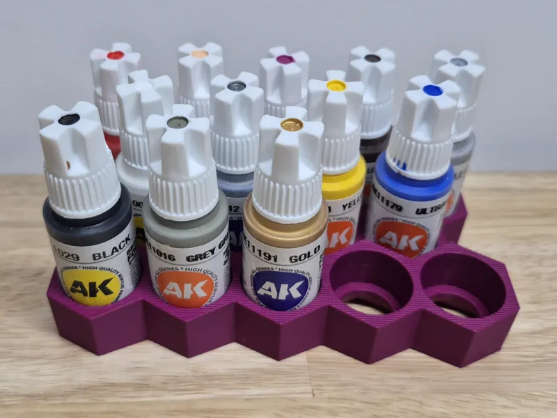 Model Paint Organizer/Stand (Part A)