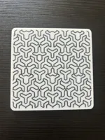 Single Coaster style nested triangles