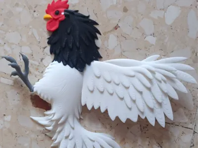 White Rooster