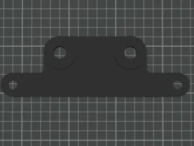 Jeep License plate bracket 