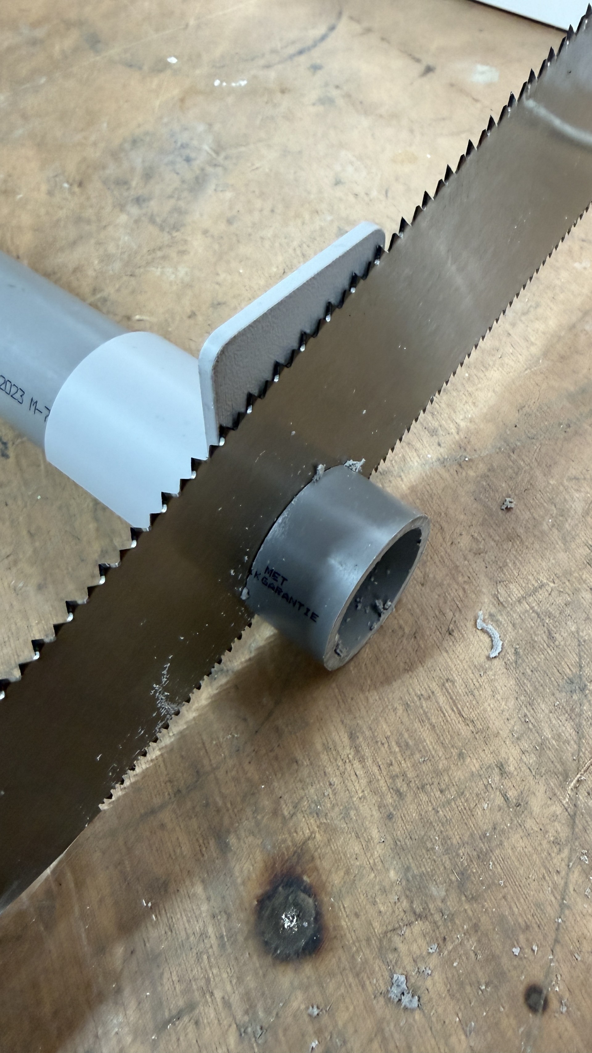 32/40/50 mm PVC pipe right-angle saw guide - Free 3D Print Model ...