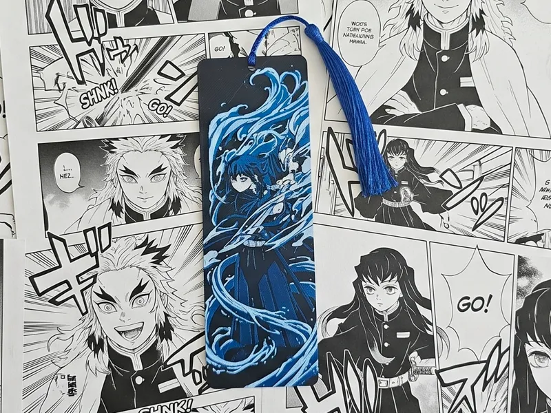 Tokito Muichiro Demon Slayer marcapaginas