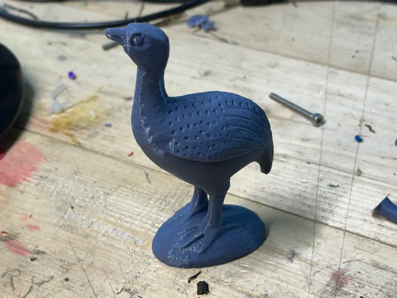 Bird model - 3D scanned