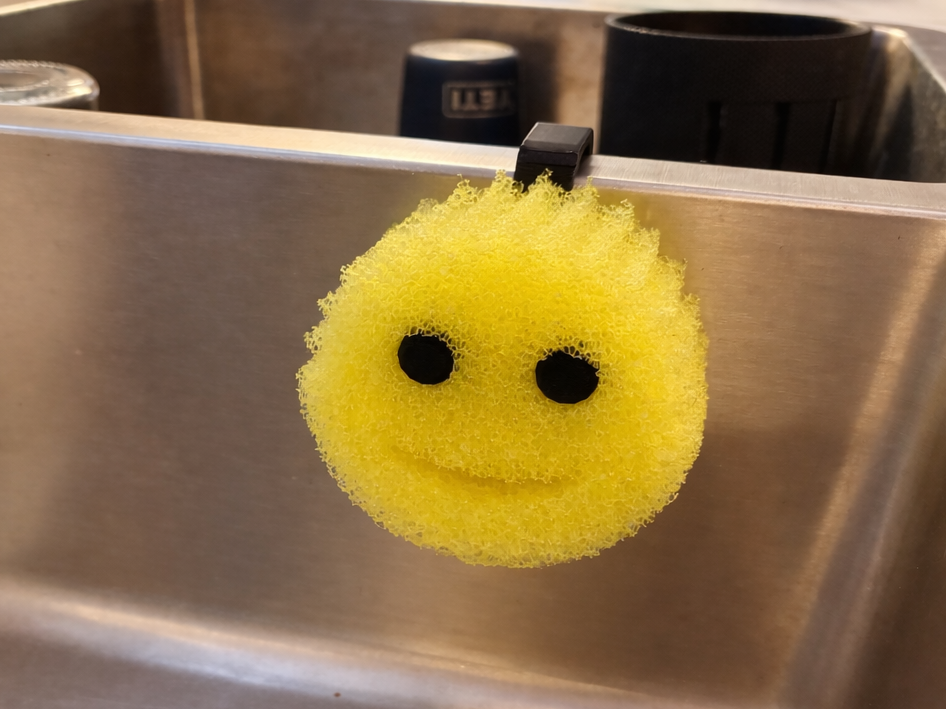 Scrub Daddy/Mommy Holder for sink - Modified