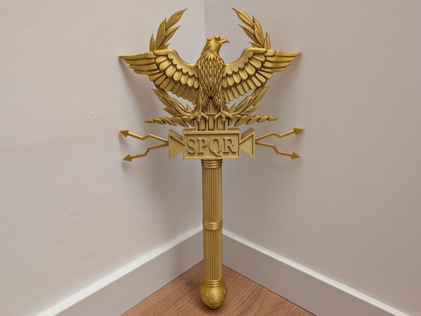 SPQR Imperial Roman Scepter