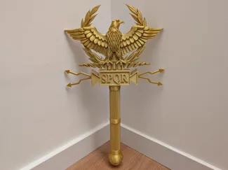 SPQR Imperial Roman Scepter