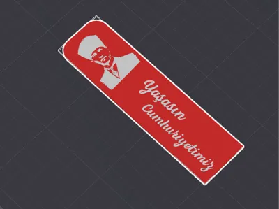 Adorno decorativo y figura decorativa con símbolo de Ataturk especialmente diseñado, regalo coleccionable