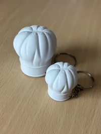 Porte-clés toque de cuisinier personnalisable — photo 3