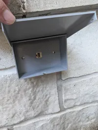 Ethernet Outlet with box and cover