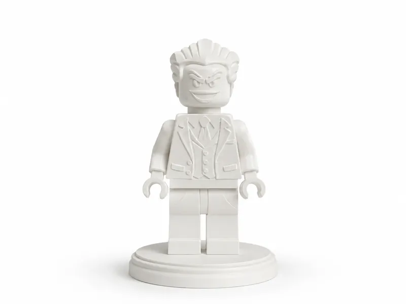 Joker Minifigure 3DForge 