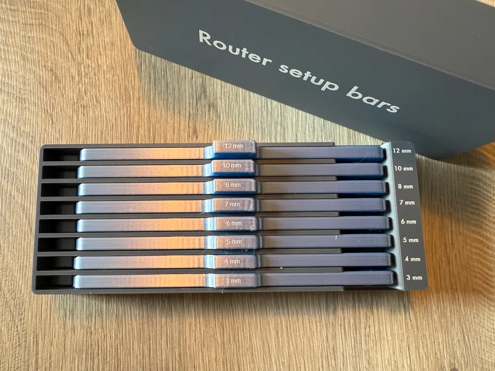 Router setup bars - Free 3D Print Model - MakerWorld