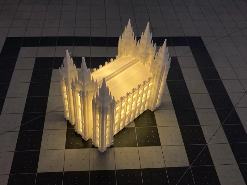 Salt Lake City Temple tea light