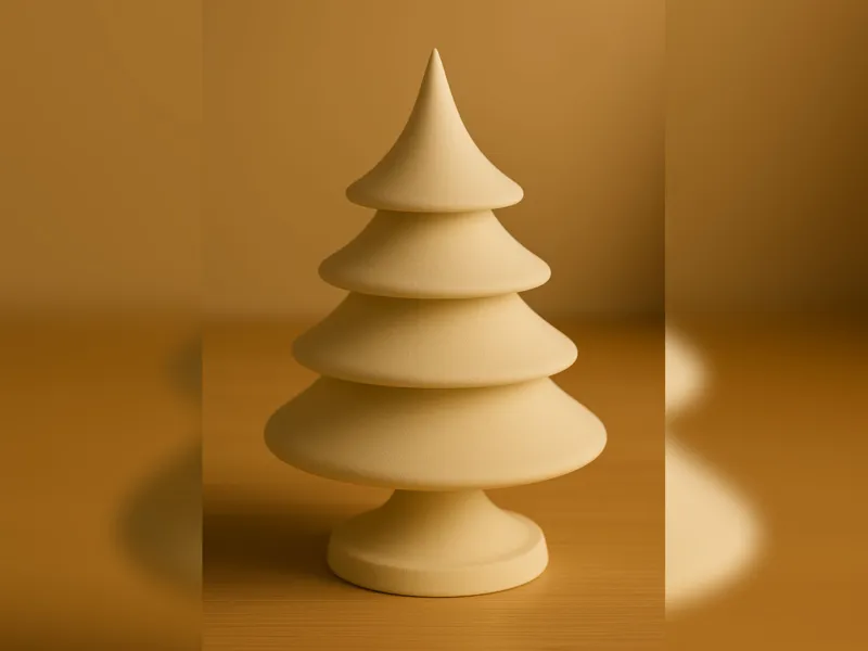 Wide Spiral Christmas Tree – Holiday Shelf Decor