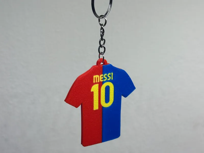 Lionel Messi Jersey Keychain – Barcelona