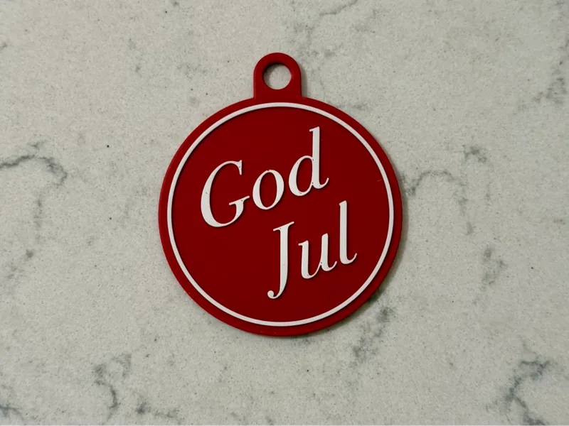 God Jul Tag