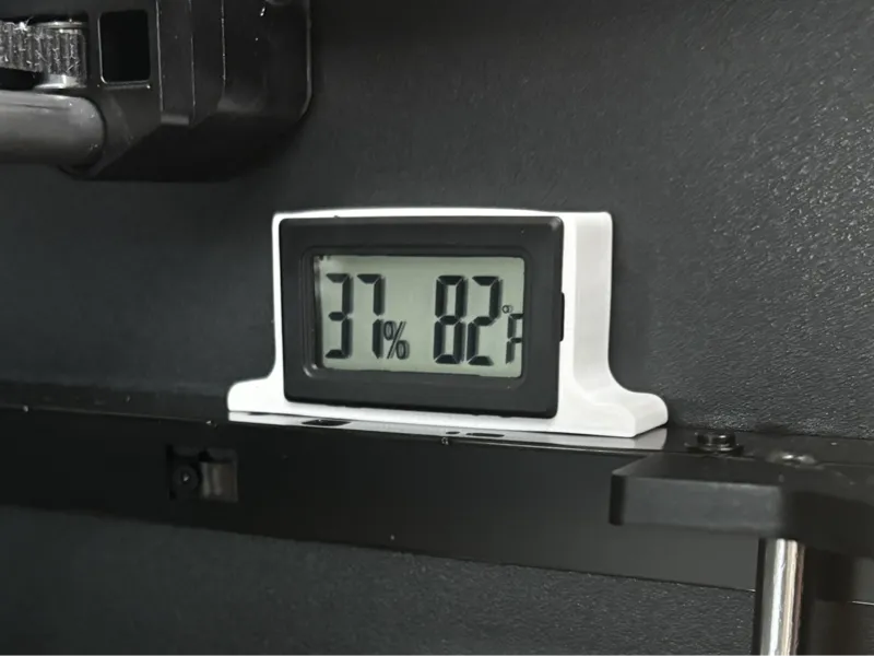 Magnetic Chamber Hygrometer Mount in ABS