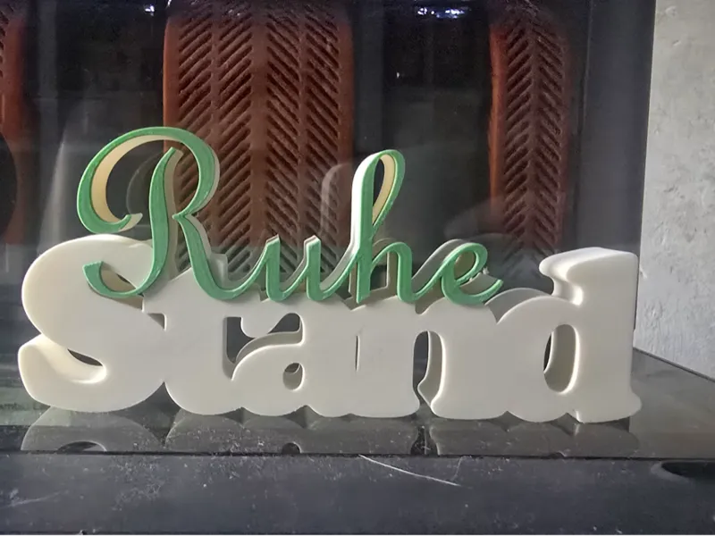 Dekoschriftzug Ruhestand