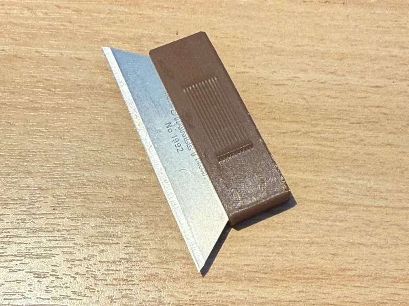 Very simple Stanley blade holder